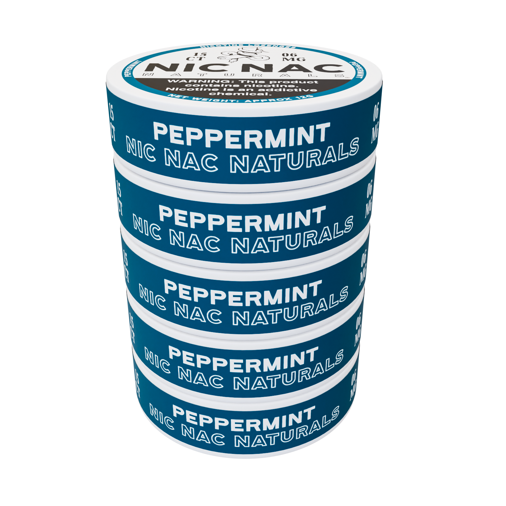 Nic Nac Naturals - Peppermint 5 Pack