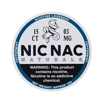 Nic Nac Naturals - Peppermint 1 Pack