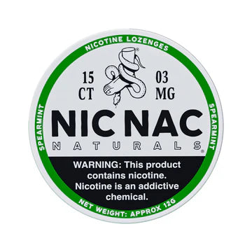 Nic Nac Naturals - Spearmint 5 Pack