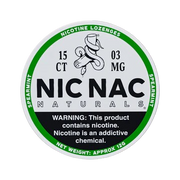 Nic Nac Naturals - Spearmint 1 Pack