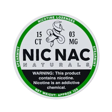 Nic Nac Naturals - Spearmint 1 Pack